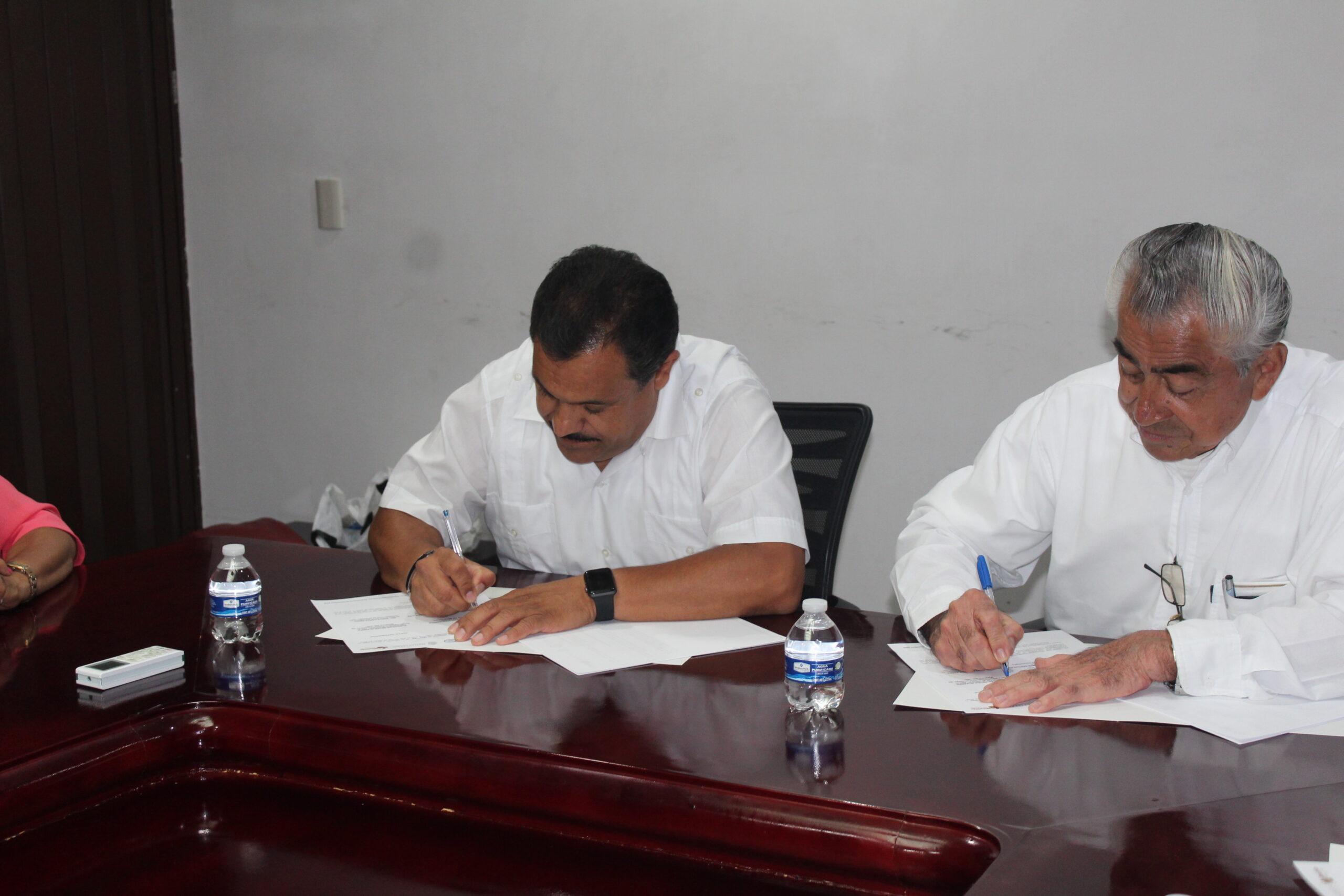 Firma Tec Mina y Ayuntamiento de Minatitlán Convenio de Colaboración