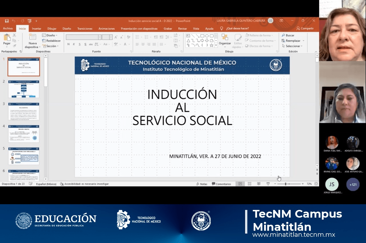 PLÁTICA DE INDUCCIÓN AL SERVICIO SOCIAL (PERIODO AGOSTO – DICIEMBRE 2022)