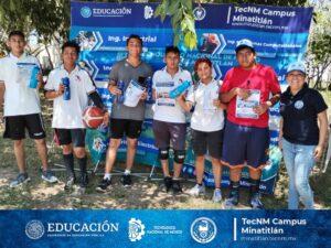 TECMINA DIFUNDE SU OFERTA EDUCATIVA EN EVENTO REGIONAL DEPORTIVO DEL CECYTEV 19 EN EL PUERTO DE COATZACOALCOS 