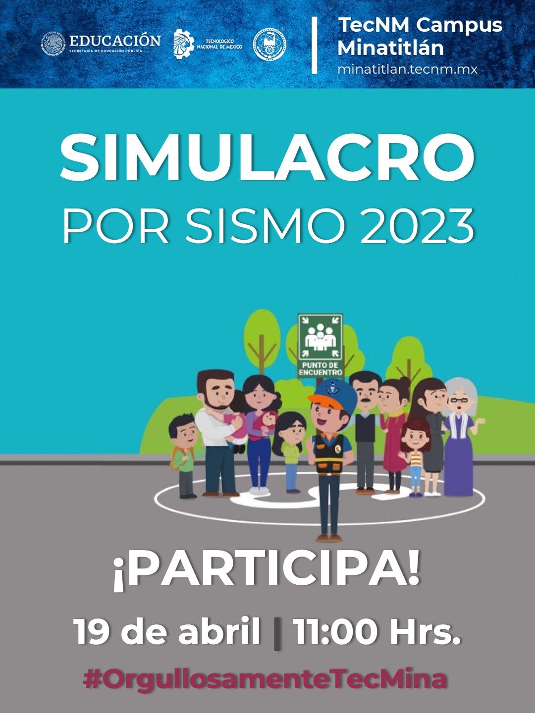 SIMULACRO POR SISMO 2023