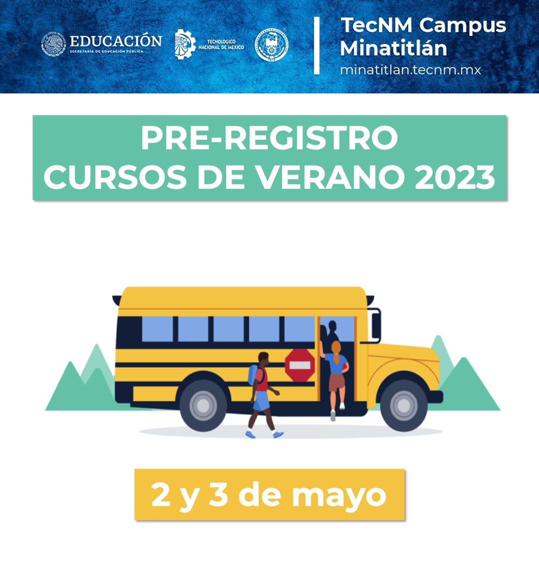 PRE-REGISTRO CURSOS DE VERANO 2023
