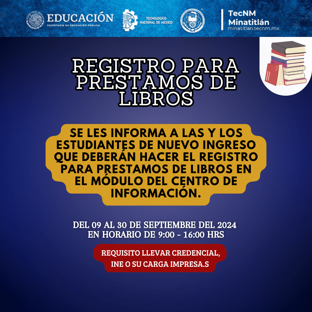 AVISO IMPORTANTE DEL CENTRO DE INFORMACIÓN