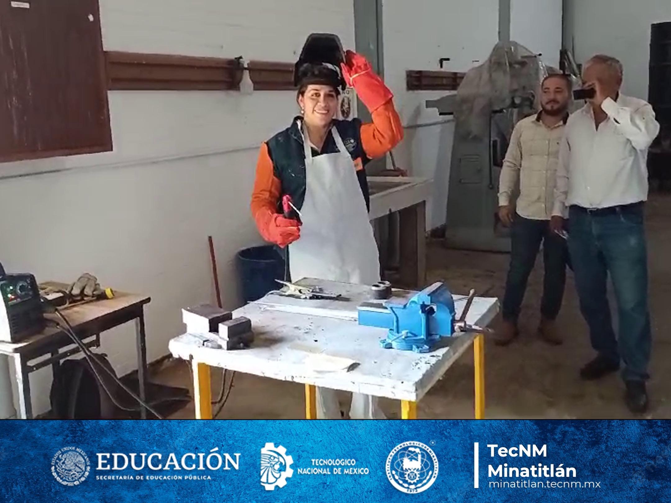 DOCENTES DEL TECNOLÓGICO DE MINATITLÁN FORTALECEN SUS HABILIDADES EN SOLDADURA