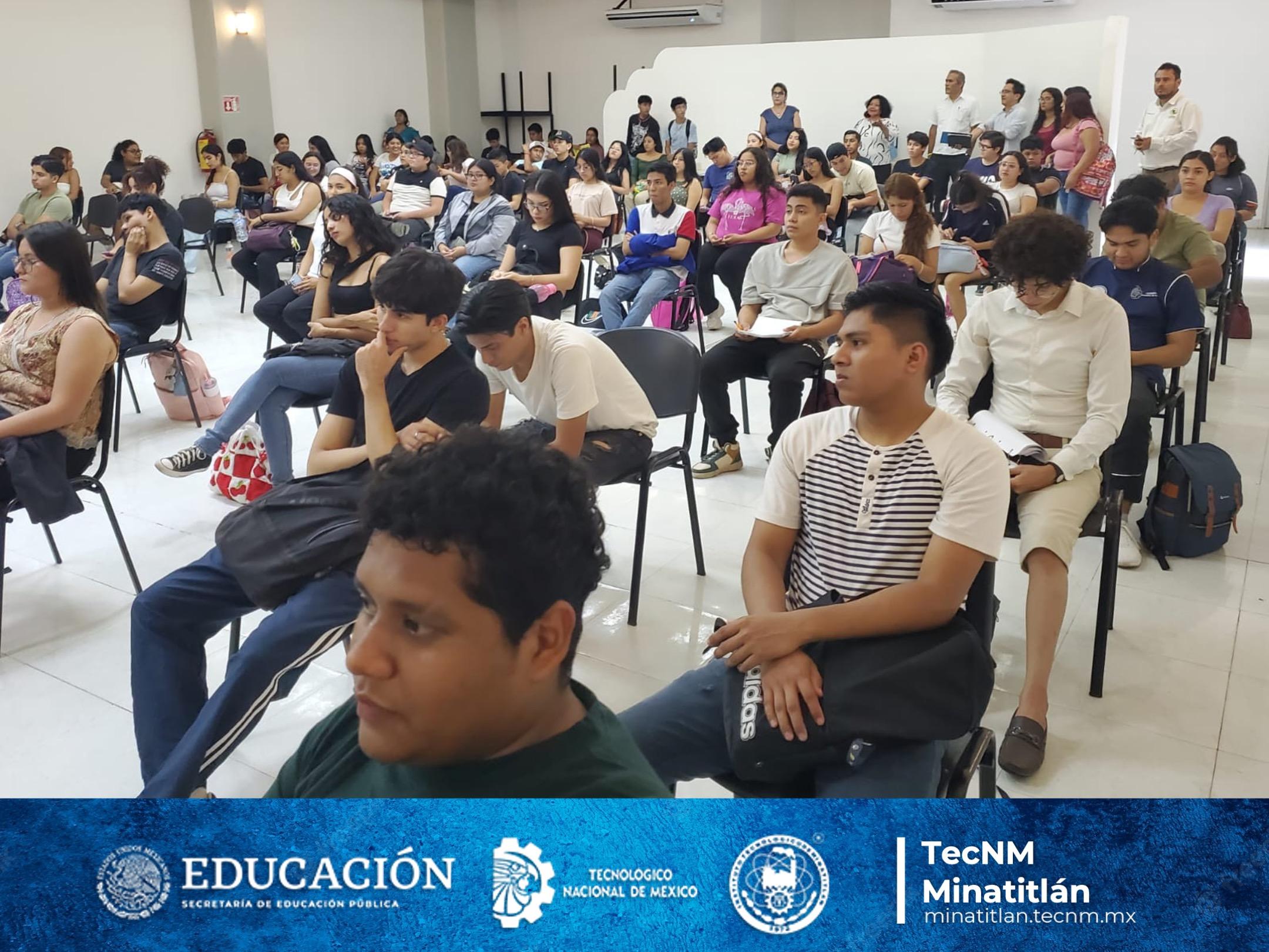 ESTUDIANTES DEL TECNOLÓGICO DE MINATITLÁN PARTICIPAN EN LA CONFERENCIA “CAPITALIZANDO EL FUTURO: ESTRATEGIAS INNOVADORAS PARA EMPRENDER CON ÉXITO FINANCIERO”