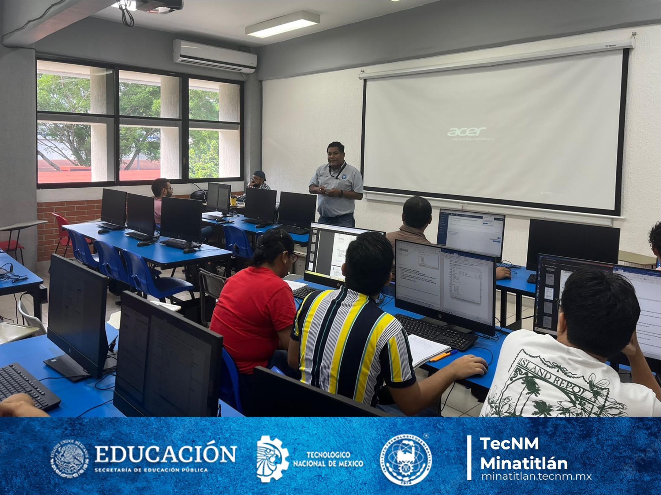 CHARLA INFORMATIVA SOBRE LOS RECURSOS DEL CENTRO DE INFORMACIÓN DEL TECNM MINATITLÁN