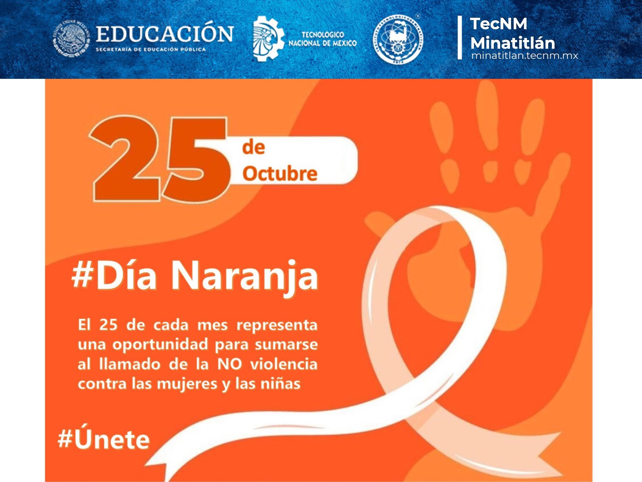 25 DE SEPTIEMBRE: DÍA NARANJA