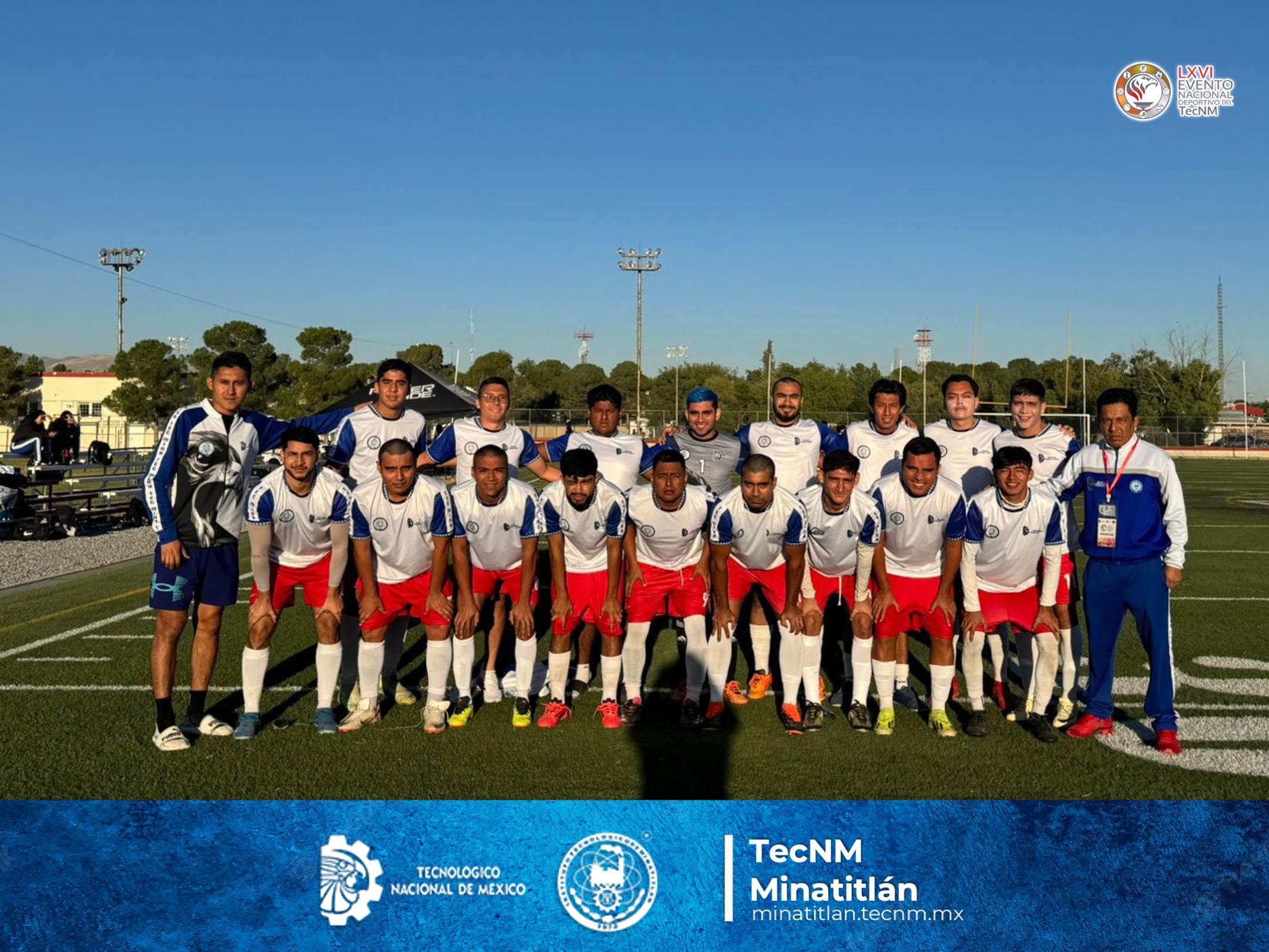 ¡FELICIDADES A NUESTRA SELECCIÓN DE FÚTBOL VARONIL DEL TECNOLÓGICO DE MINATITLÁN!