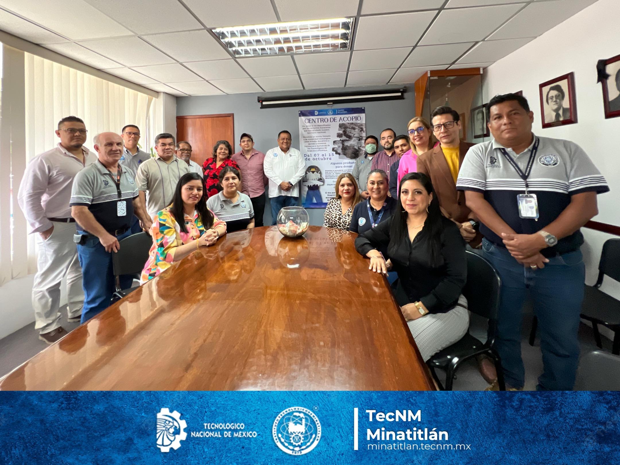 TEC MINATITLÁN SE SOLIDARIZA CON LOS INSTITUTOS TECNOLÓGICOS DE ACAPULCO Y PINOTEPA ANTE LOS EFECTOS DE LOS RECIENTES HURACANES