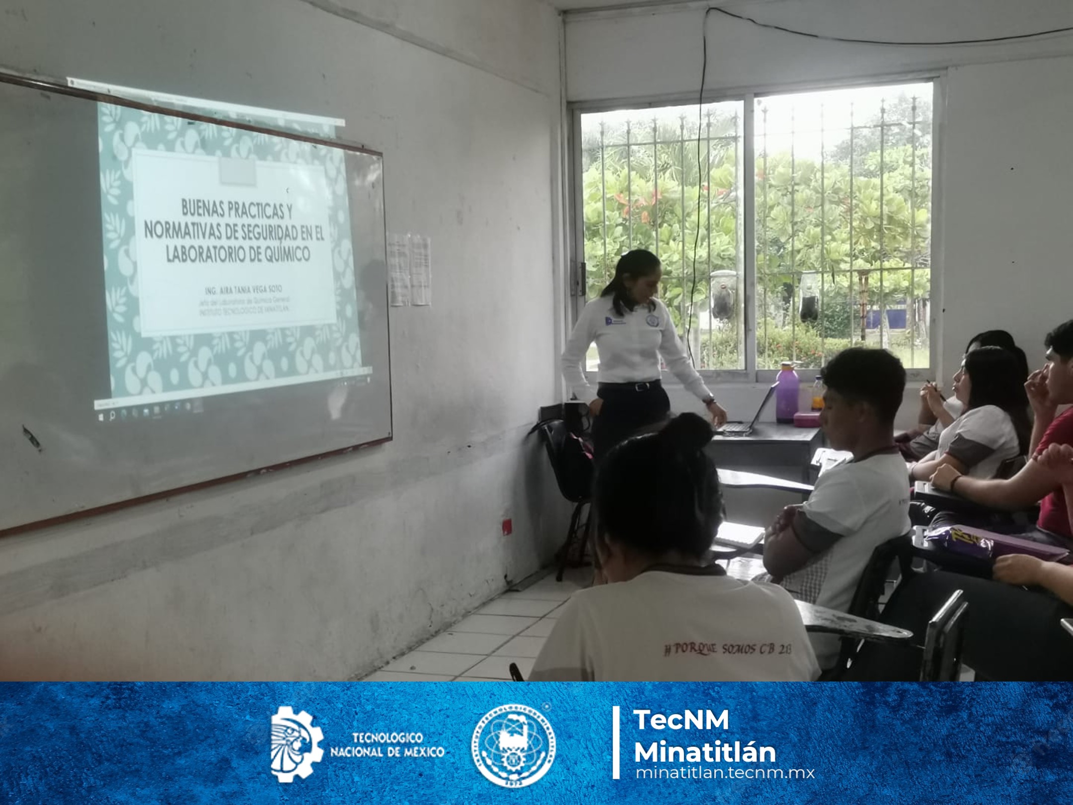 DOCENTES DEL TECNOLÓGICO DE MINATITLÁN PARTICIPAN EN EL CICLO DE CONFERENCIAS DEL 40 ANIVERSARIO DEL CBTIS NO. 213