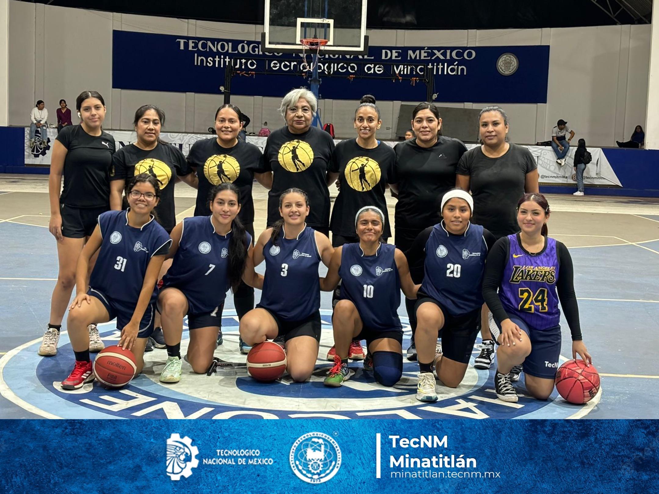 DESTACADA PARTICIPACIÓN DEL EQUIPO FEMENIL DE BÁSQUETBOL DEL TECNOLÓGICO DE MINATITLÁN EN EMOCIONANTE ENCUENTRO