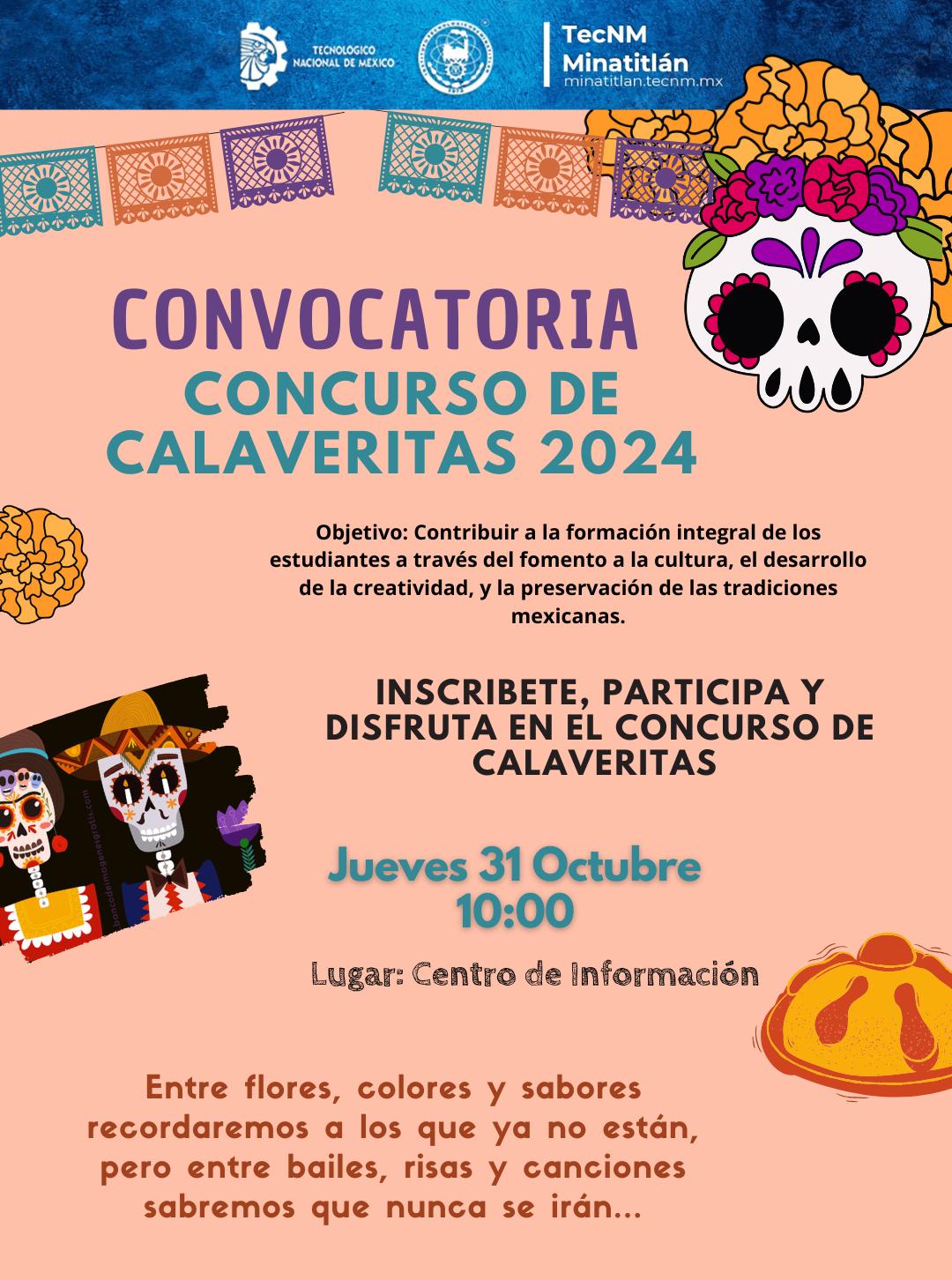 CONCURSO DE CALAVERITAS 2024