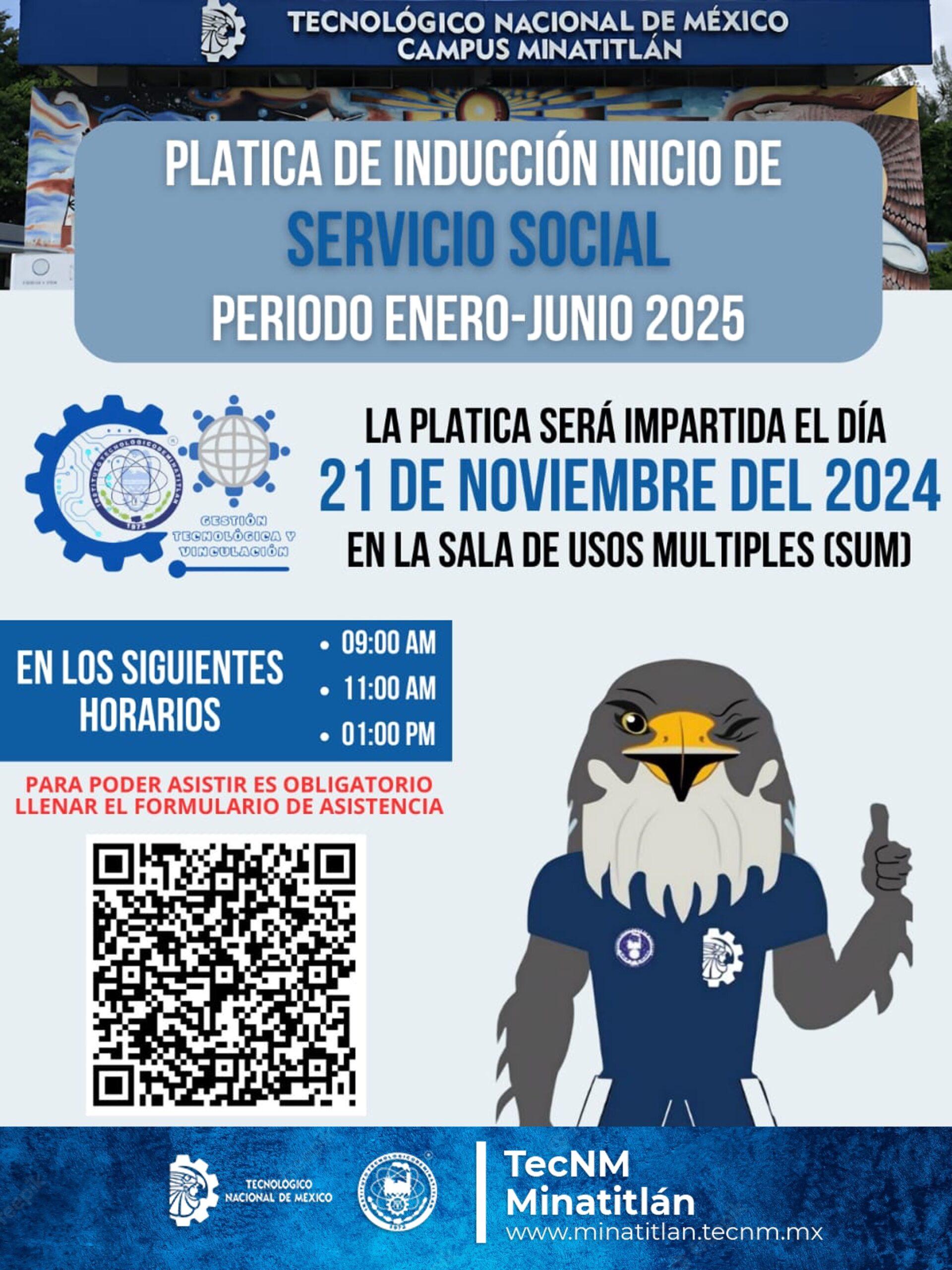 PLÁTICA INFORMATIVA DE SERVICIO SOCIAL