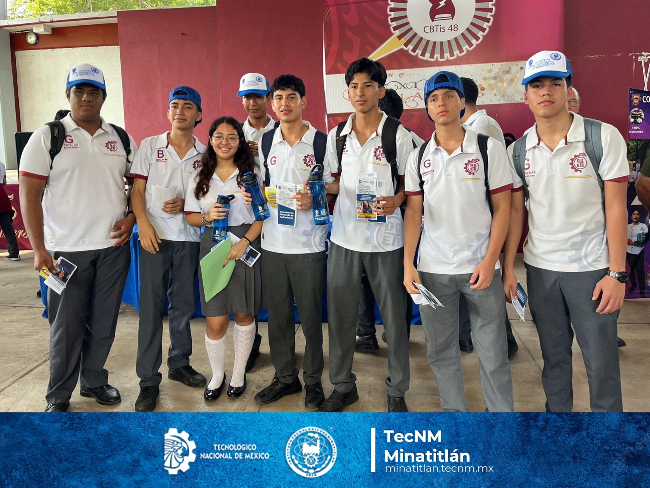 EL TECMINA PARTICIPA EN EL FESTIVAL ACADÉMICO 2025 EN EL CBTIS NO. 48 DE ACAYUCAN