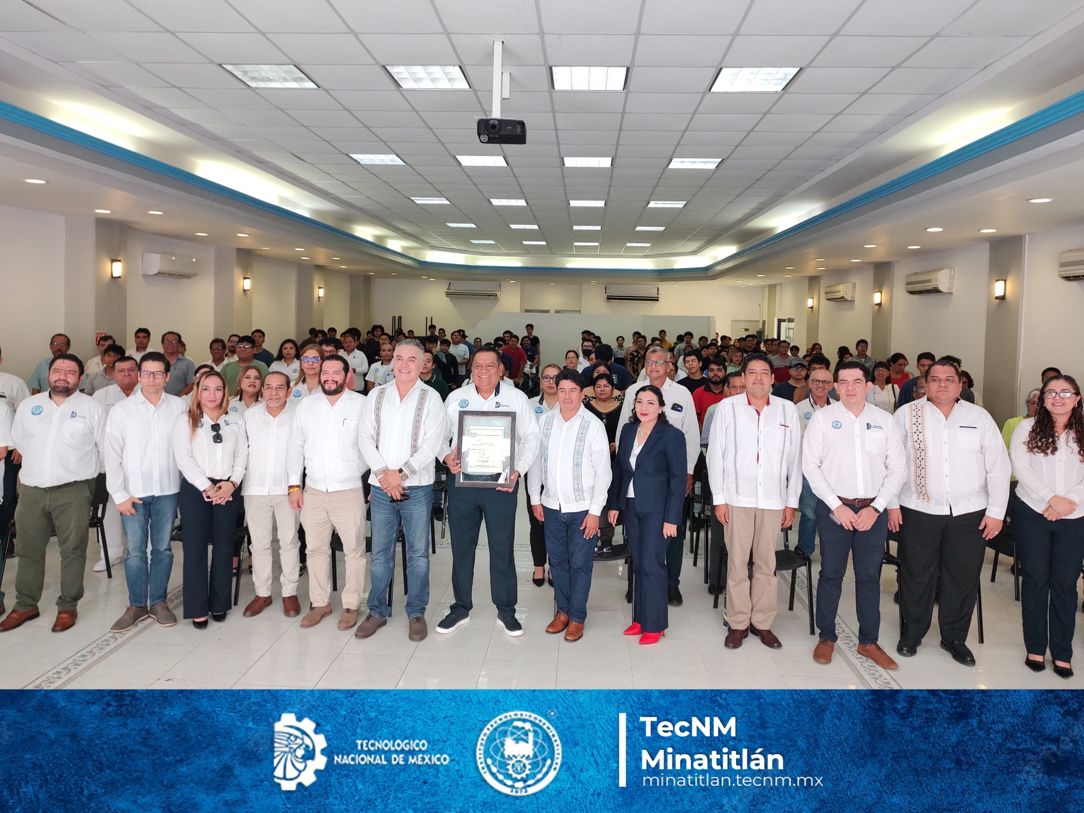 TECNOLÓGICO DE MINATITLÁN CELEBRA MAGNA CEREMONIA DE ENTREGA DE LA RECERTIFICACIÓN ISO 9001:2015 DE NUESTRO SISTEMA DE GESTIÓN DE LA CALIDAD