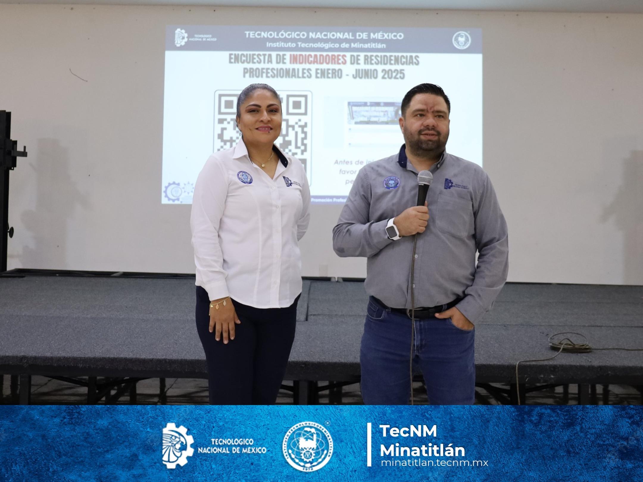 TECNOLÓGICO DE MINATITLÁN REALIZA PLÁTICA DE RESIDENCIAS PROFESIONALES PARA EL SEMESTRE ENERO-JUNIO 2025