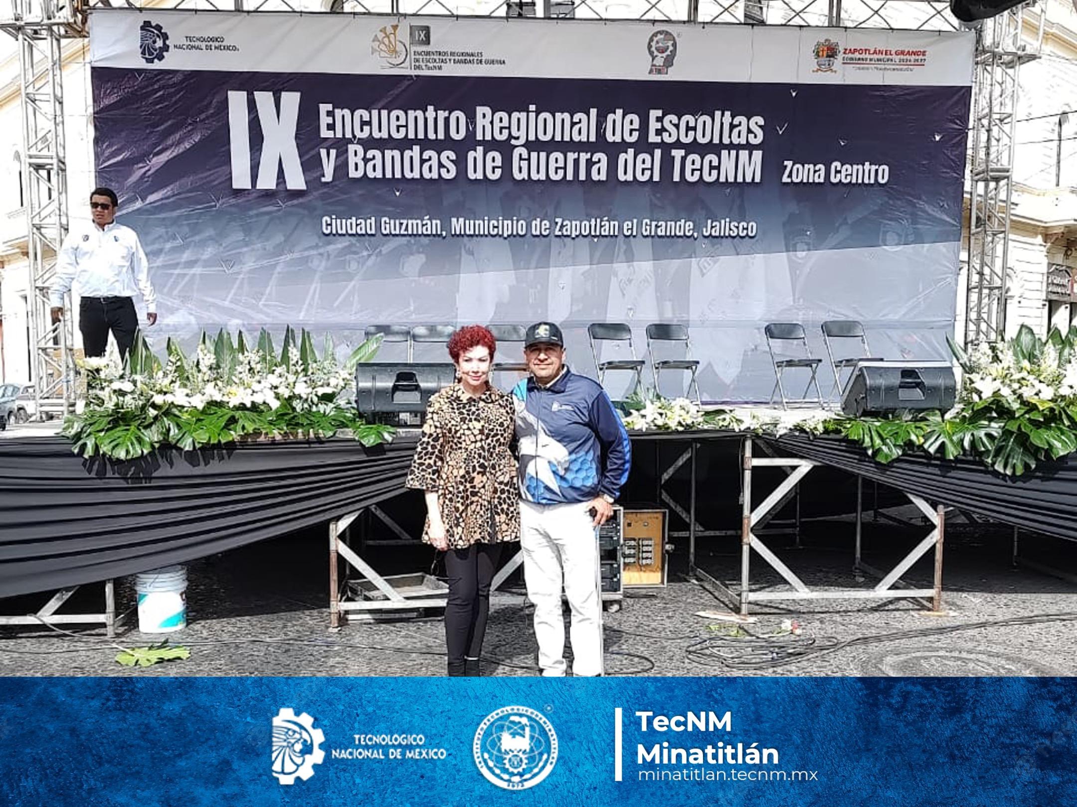 PROMOTOR CÍVICO DEL TECNOLÓGICO DE MINATITLÁN PARTICIPA EN LA 9ª EDICIÓN DE ENCUENTROS REGIONALES Y NACIONALES DE ESCOLTAS Y BANDAS DE GUERRA