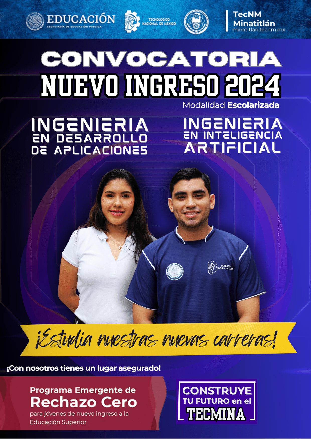 CONVOCATORIA NUEVO INGRESO NUEVAS INGENIERÍAS