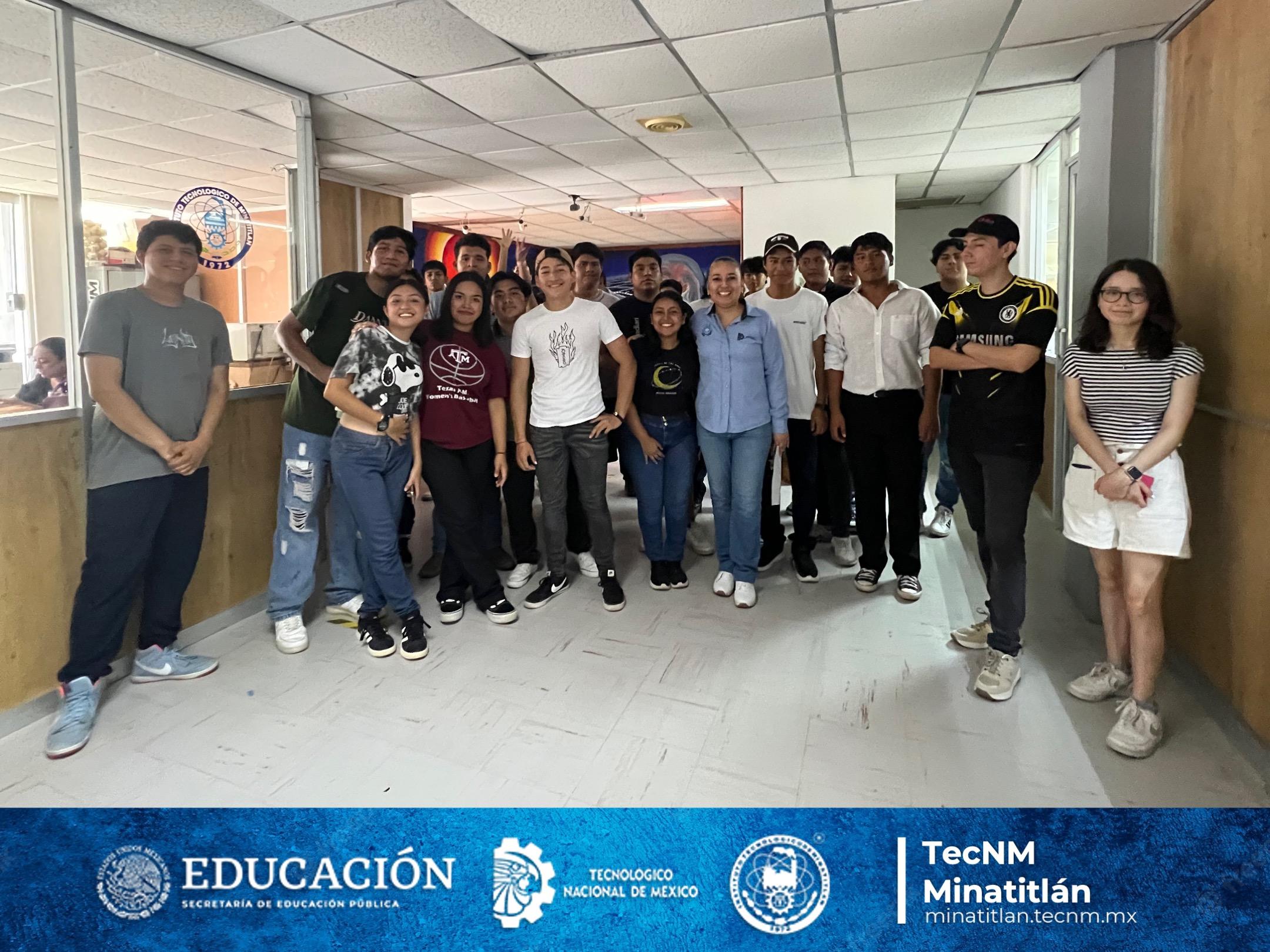 ESTUDIANTES DEL CURSO DE NIVELACIÓN DE CIENCIAS BÁSICAS DEL TECNM MINATITLÁN PARTICIPARON EN LA JORNADA DE INDUCCIÓN 2024