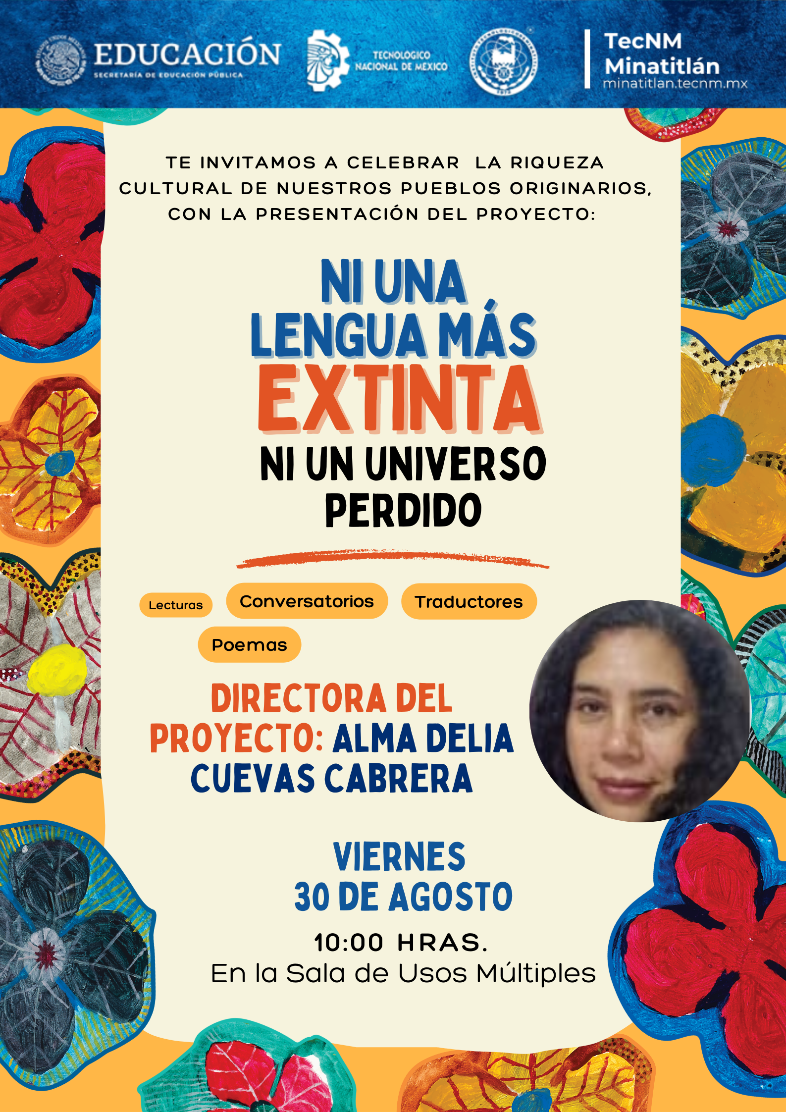 PRESENTACIÓN DEL PROYECTO “NI UNA LENGUA MÁS, NI UN UNIVERSO PERDIDO”