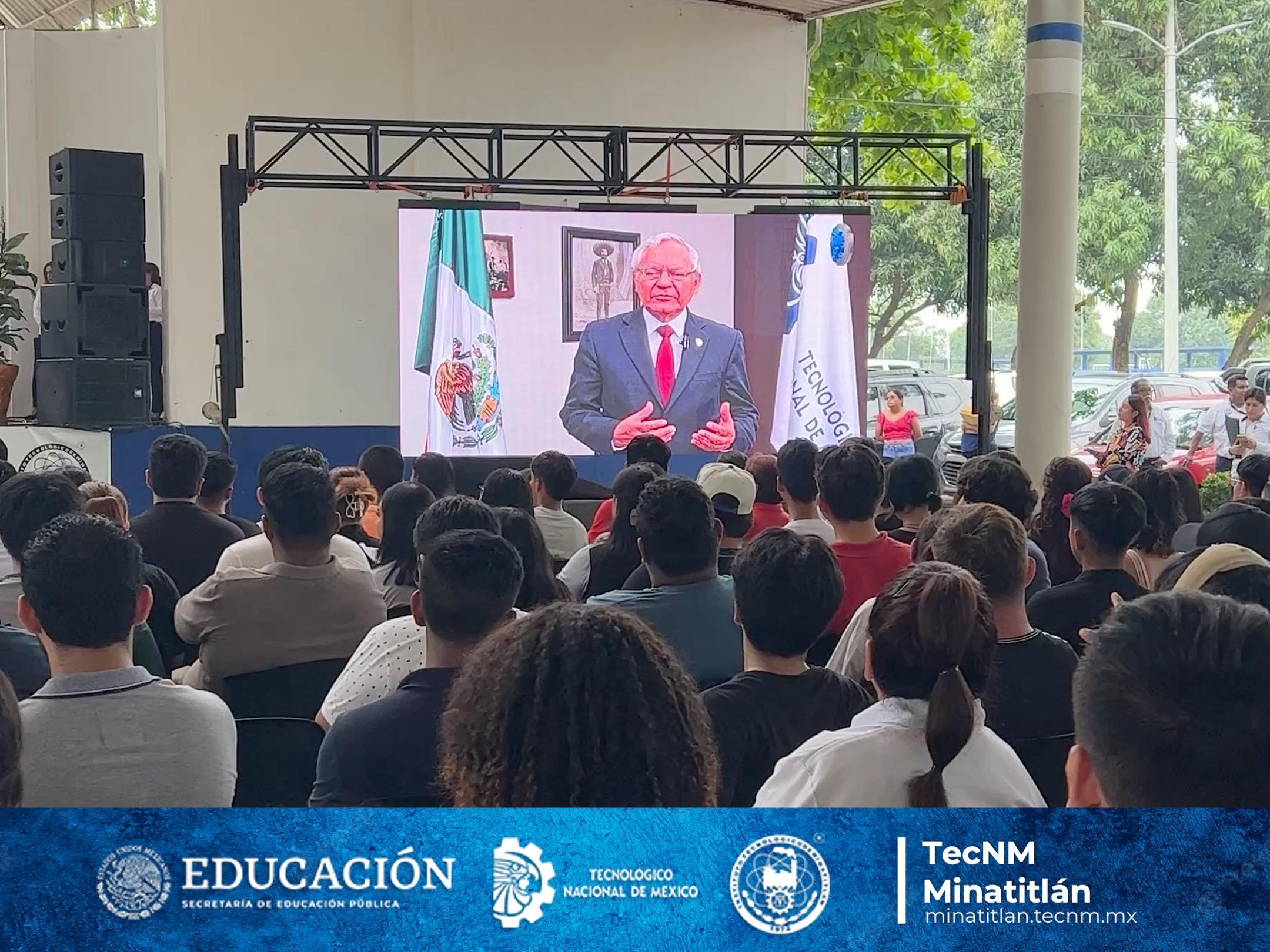 EL TECNOLÓGICO DE MINATITLÁN CELEBRA INICIO DEL SEMESTRE AGOSTO – DICIEMBRE 2024 CON SUBLIME  CEREMONIA 