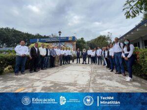 PERSONAL DIRECTIVO DEL TECNOLÓGICO DE MINATITLÁN DA LA BIENVENIDA A LOS ESTUDIANTES DEL TURNO MATUTINO AL NUEVO SEMESTRE ENERO – JUNIO 2025