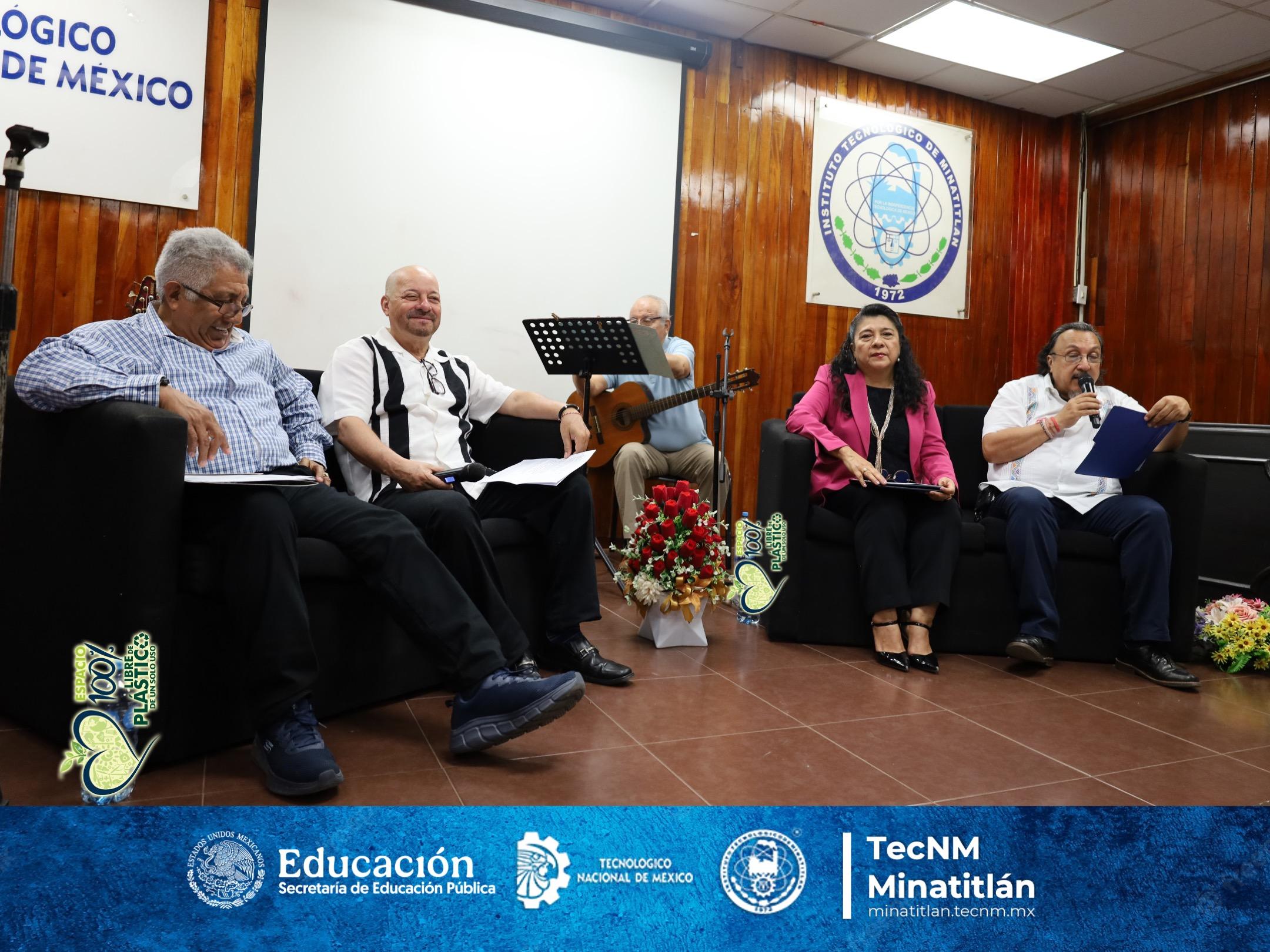 IMPORTANTE RECITAL DE POESÍA EN EL INSTITUTO TECNOLÓGICO DE MINATITLÁN FOMENTA EL DESARROLLO INTEGRAL DE LOS ESTUDIANTES