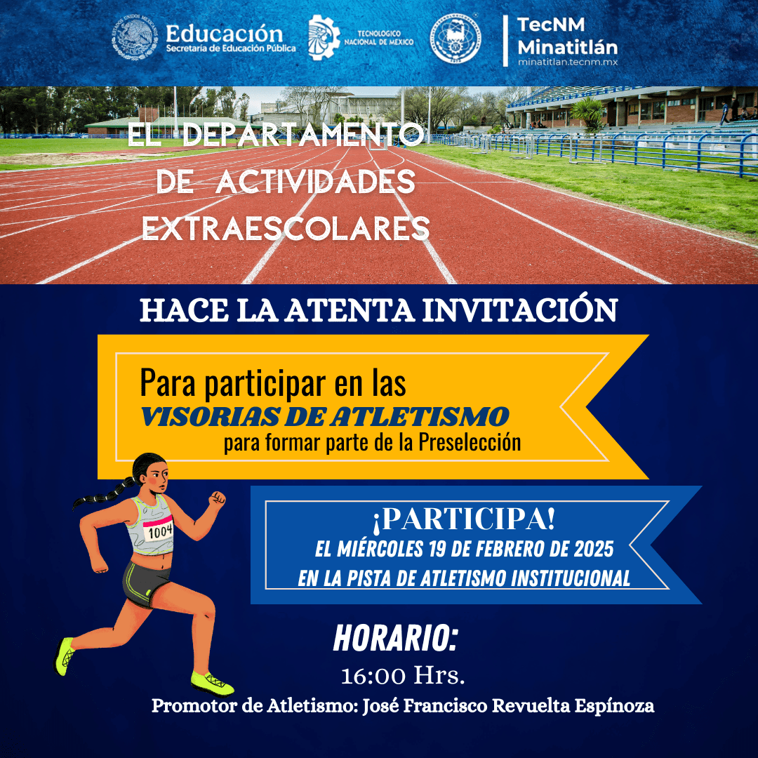 VISORÍAS DE ATLETISMO