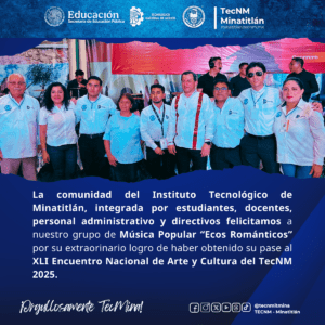 ¡FELICIDADES DELEGACIÓN DEL TECMINA POR SU PASE A LA ETAPA NACIONAL DEL ENCUENTRO DE ARTE Y CULTURA 2025 DEL TECNM!