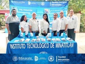 TECNOLÓGICO DE MINATITLÁN PROMUEVE SU OFERTA EDUCATIVA EN EL CBTIS 250 DE CHINAMECA DURANTE LA SEMANA NACIONAL DE VINCULACIÓN