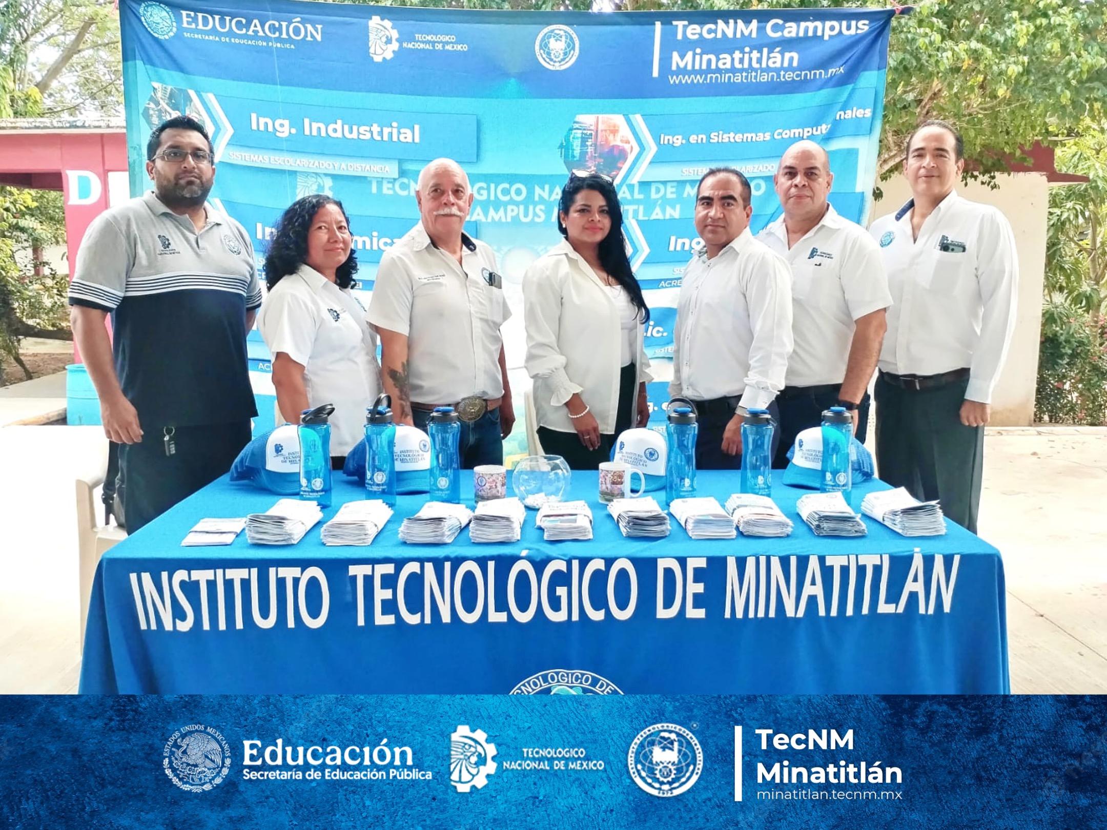TECNOLÓGICO DE MINATITLÁN PROMUEVE SU OFERTA EDUCATIVA EN EL CBTIS 250 DE CHINAMECA DURANTE LA SEMANA NACIONAL DE VINCULACIÓN