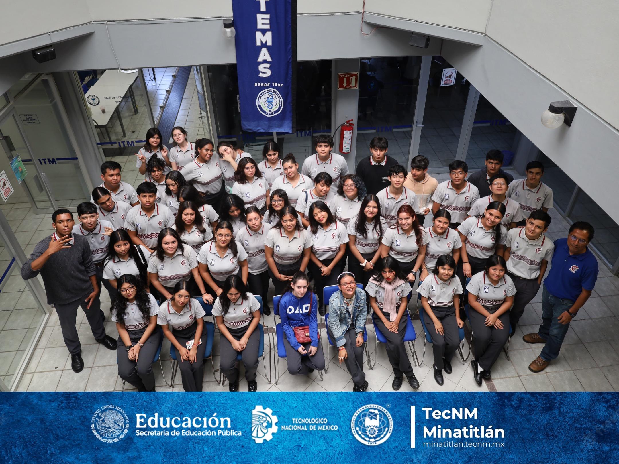 VISITA ACADÉMICA DE ESTUDIANTES DEL CETIS NO. 72 FORTALECE LAZOS CON LA CARRERA DE INGENIERÍA EN SISTEMAS COMPUTACIONALES DEL INSTITUTO TECNOLÓGICO DE MINATITLÁN