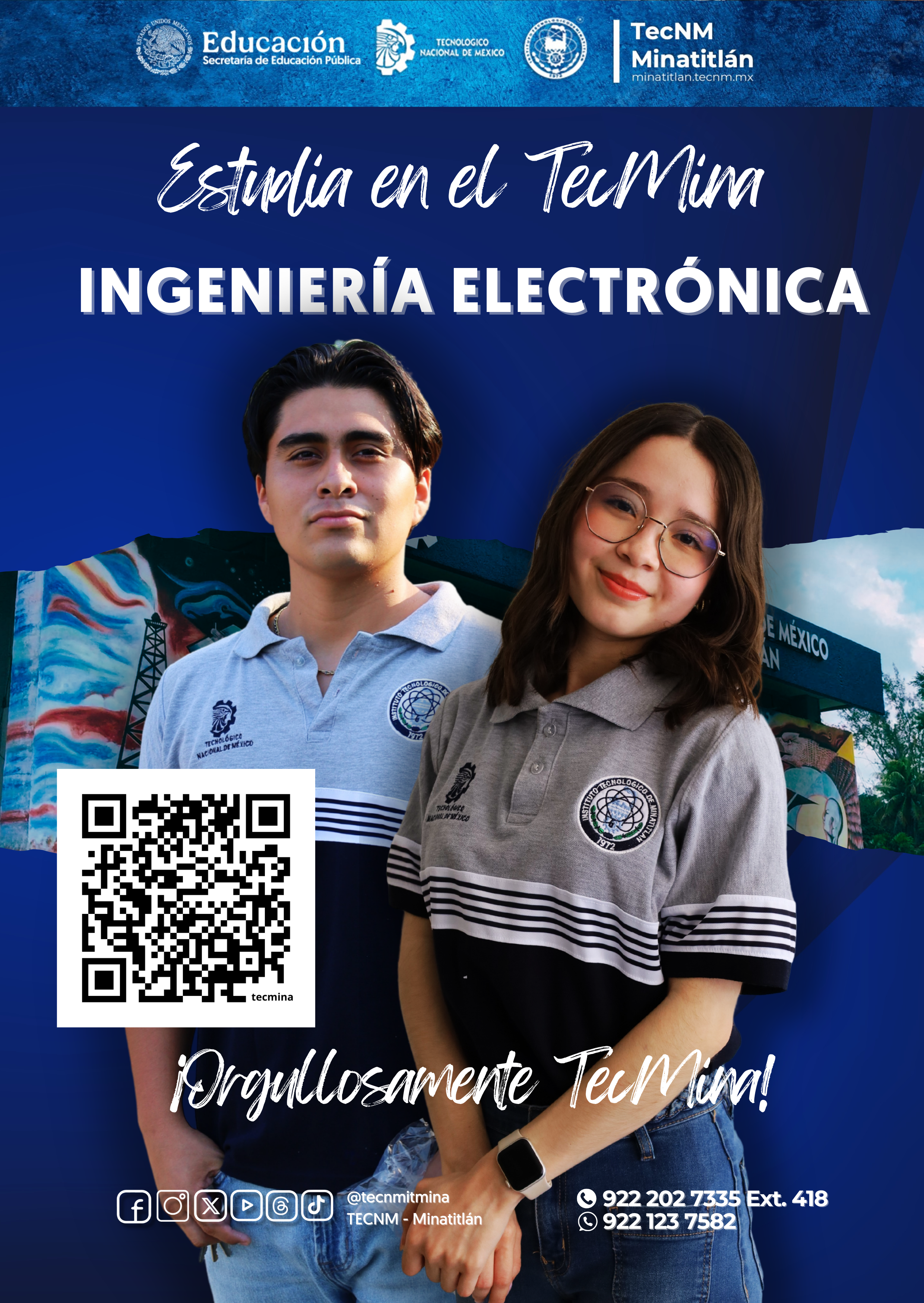 ¡ESTUDIA INGENIERÍA ELECTRÓNICA EN EL INSTITUTO TECNOLÓGICO DE MINATITLÁN Y EMPIEZA A CONSTRUIR TU FUTURO! 