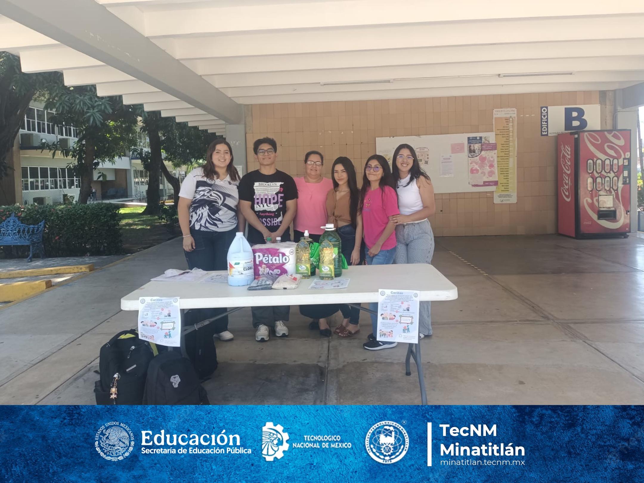 ESTUDIANTES DEL TEC DE MINATITLÁN IMPULSAN CAMPAÑA SOLIDARIA EN FAVOR DE ADULTOS MAYORES