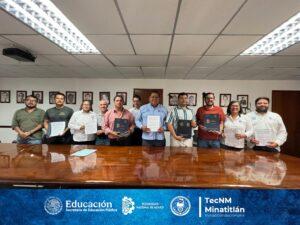 FIRMA EL TECNOLÓGICO DE MINATITLÁN DIVERSOS CONVENIOS DE COLABORACIÓN PARA FORTALECER LA VINCULACIÓN Y LA FORMACIÓN PROFESIONAL