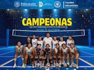 EPND 2025: SELECCIÓN DE VOLEIBOL DE SALA FEMENIL ¡ORGULLOSAMENTE CAMPEONAS!