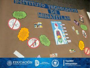 EL TECNOLÓGICO DE MINATITLÁN SE SUMA A LA JORNADA NACIONAL POR LA PAZ Y CONTRA LAS ADICCIONES