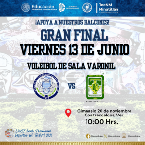 EPND 2025: HORARIO GRAN FINAL VOLEIBOL DE SALA VARONIL