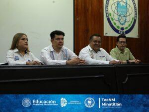 NUESTRO DIRECTOR DEL TECNOLÓGICO DE MINATITLÁN PRESIDE CLAUSURA DE CURSOS DE FORMACIÓN Y CAPACITACIÓN DOCENTE INTERSEMESTRALES 2025