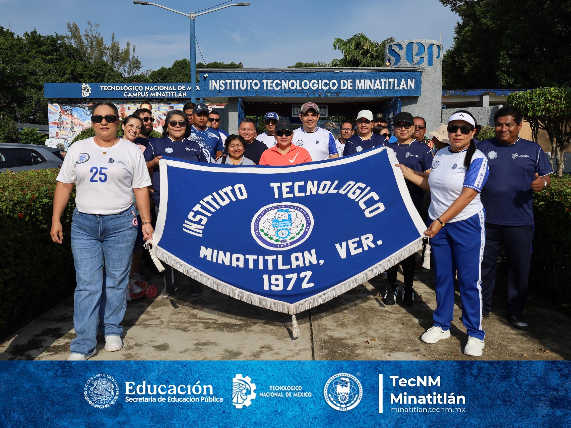 JUVENTUD TEC MINA UNIDA EN CAMINATA POR UN FUTURO LIBRE DE ADICCIONES