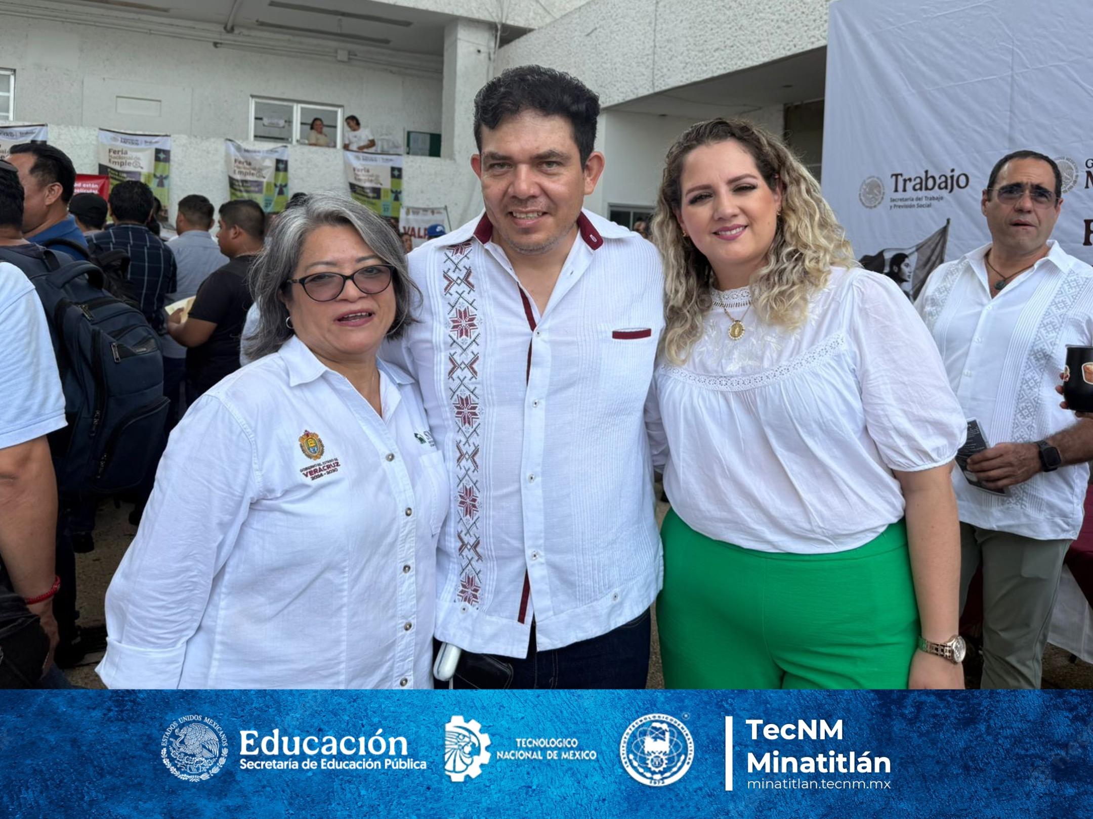 EL TECNOLÓGICO DE MINATITLÁN PARTICIPA EN LA FERIA NACIONAL DEL EMPLEO PARA LAS JUVENTUDES
