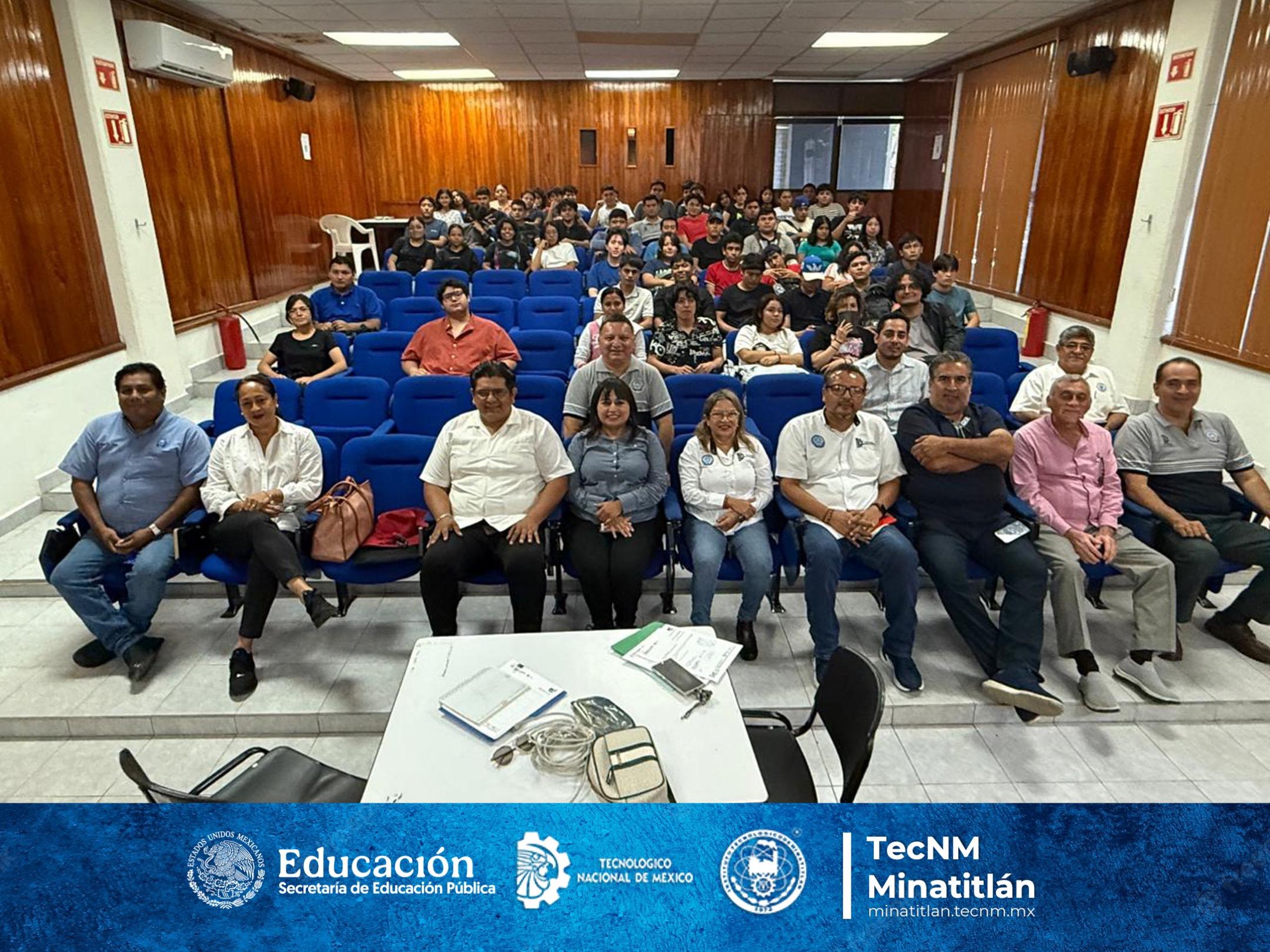 PRESENTAN A TUTORES DE DIVERSAS CARRERAS EN EL TECNM MINATITLÁN