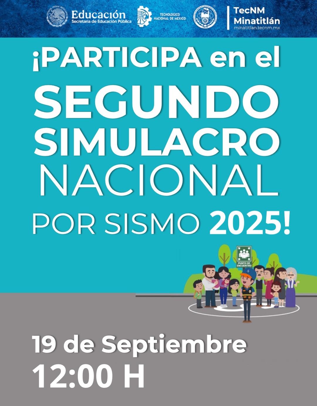 SIMULACRO NACIONAL POR SISMO 2025