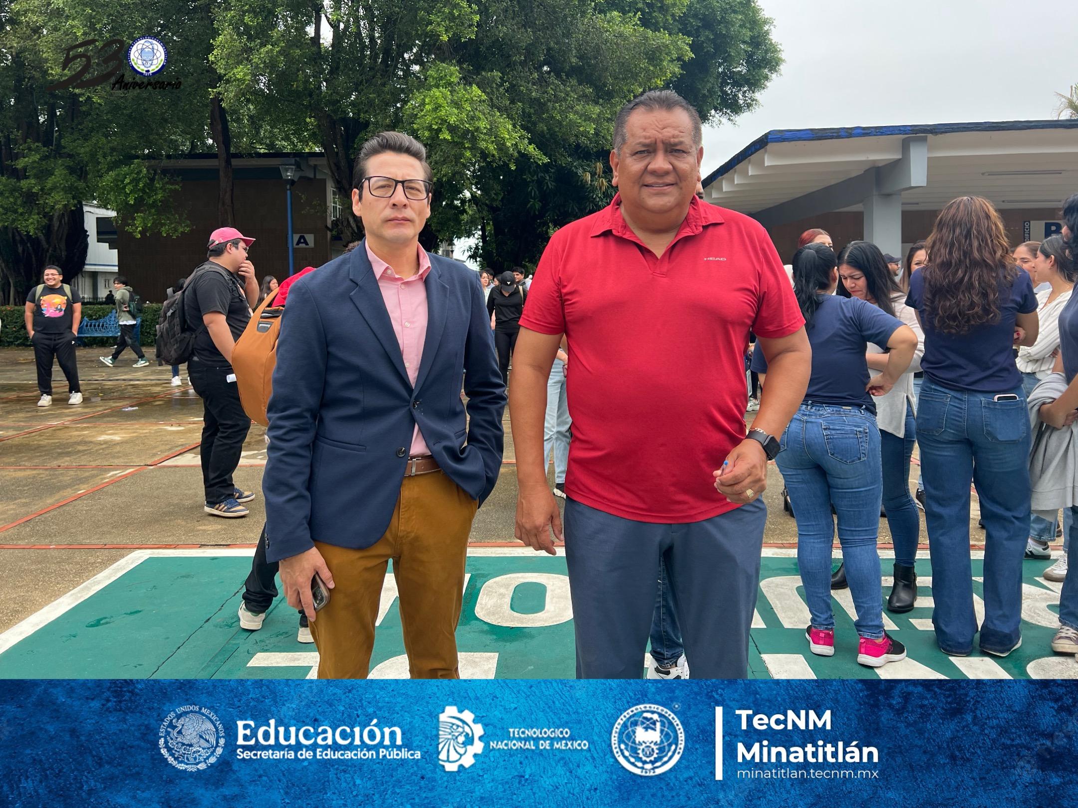 TECNOLÓGICO DE MINATITLÁN PARTICIPAMOS EN EL SIMULACRO NACIONAL POR SISMO 2025, REAFIRMANDO NUESTRO COMPROMISO CON LA SEGURIDAD