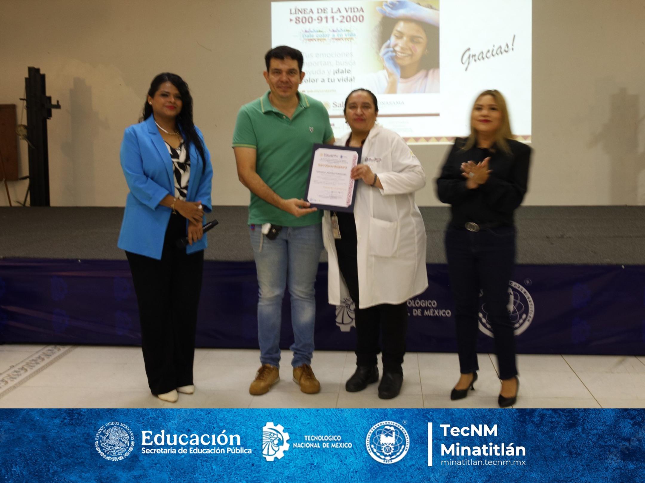 INSTITUTO TECNOLÓGICO DE MINATITLÁN PROMOVEMOS LA PREVENCIÓN Y EL BIENESTAR ESTUDIANTIL A TRAVÉS DE CONFERENCIAS