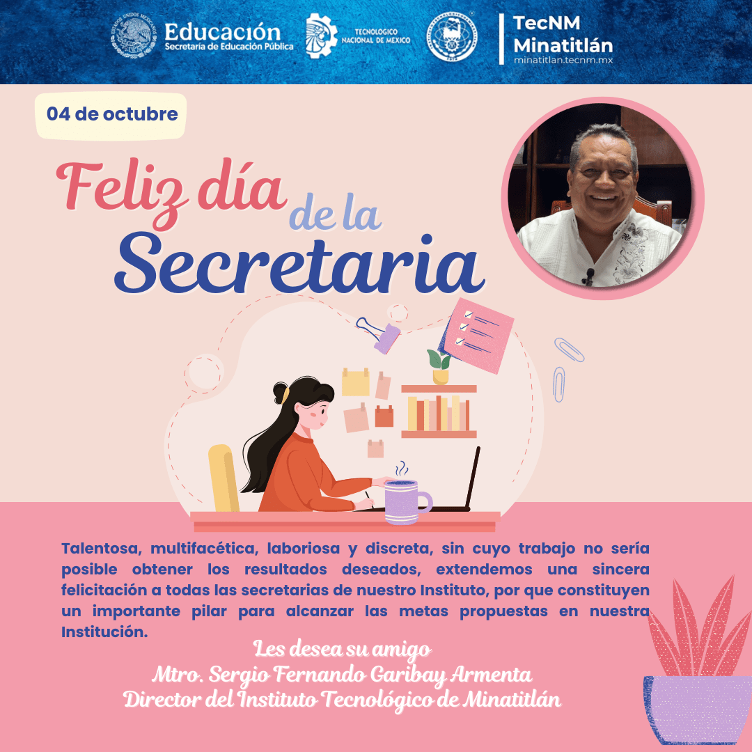 04 DE OCTUBRE: DÍA DE LAS SECRETARIAS