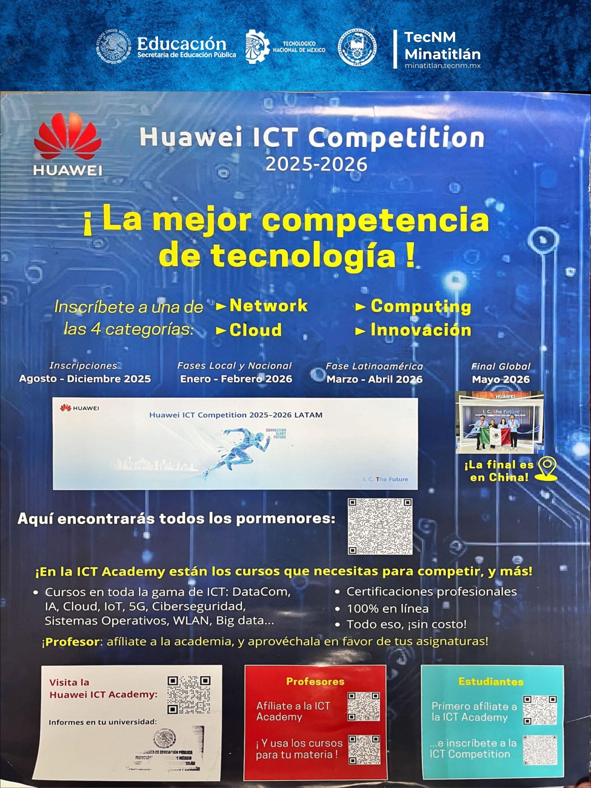 COMPETENCIA ICT DE HUAWEI