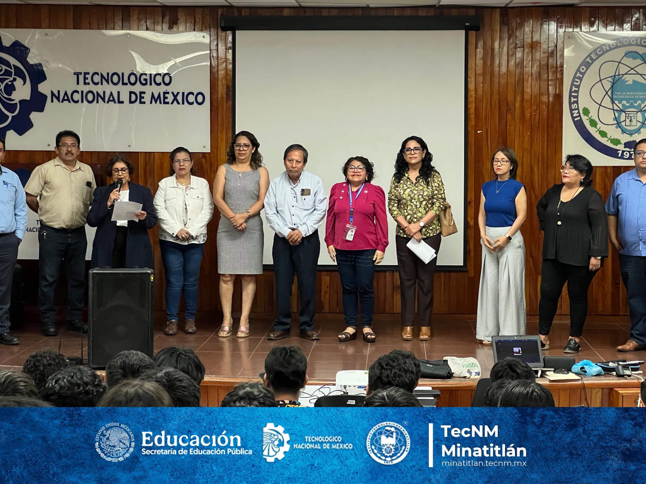 CON GRAN ÉXITO SE DESARROLLAN LAS PRIMERAS  CONFERENCIAS DE LA JORNADA ACADÉMICA DE INGENIERÍA ELECTRÓNICA EN EL TECNOLÓGICO DE MINATITLÁN