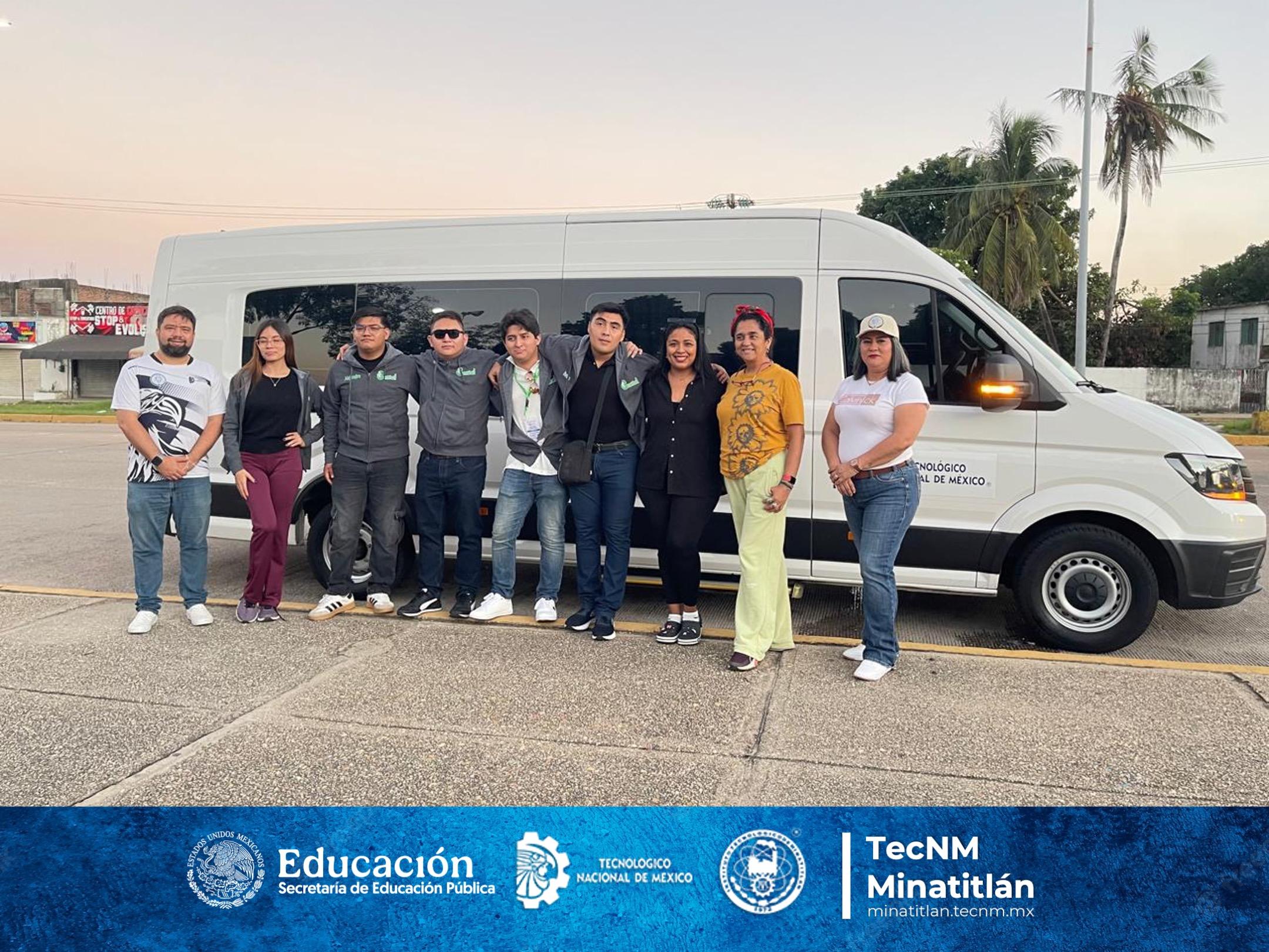 LOS HALCONES DEL TECNOLÓGICO DE MINATITLÁN INICIAN SU VIAJE RUMBO A LA FASE NACIONAL DE INNOVATECNM 2025 EN PACHUCA, HIDALGO