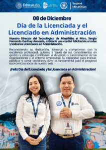 ¡FELIZ DÍA DE LA LICENCIADA Y EL LICENCIADO EN ADMINISTRACIÓN!