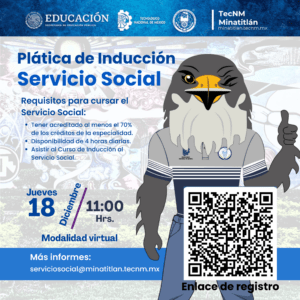 CONVOCATORIA SERVICIO SOCIAL PERIODO ENERO – JUNIO 2026